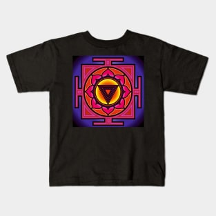 KALI Yuga Yantra (13) Kids T-Shirt